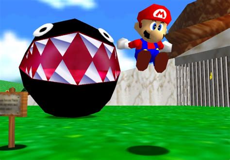 Head under the bridge and on the other side, you will find a hole in the floor. . How to look up in super mario 64 switch